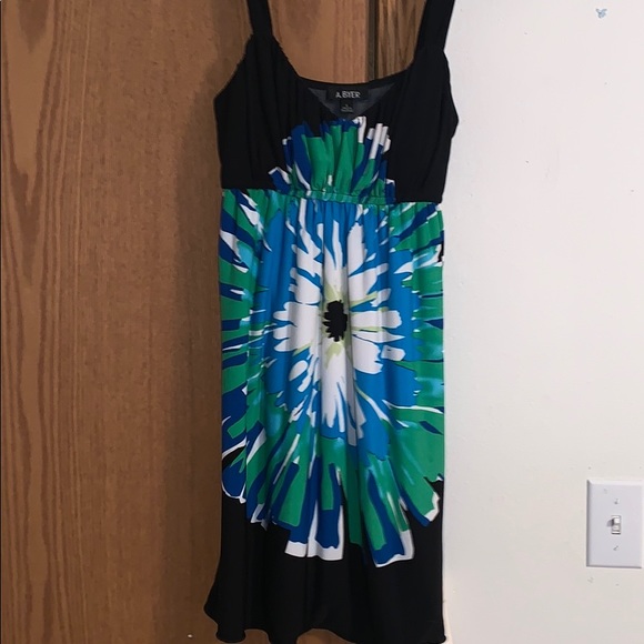 JcPenney black chiffon padded dress - Picture 3 of 5